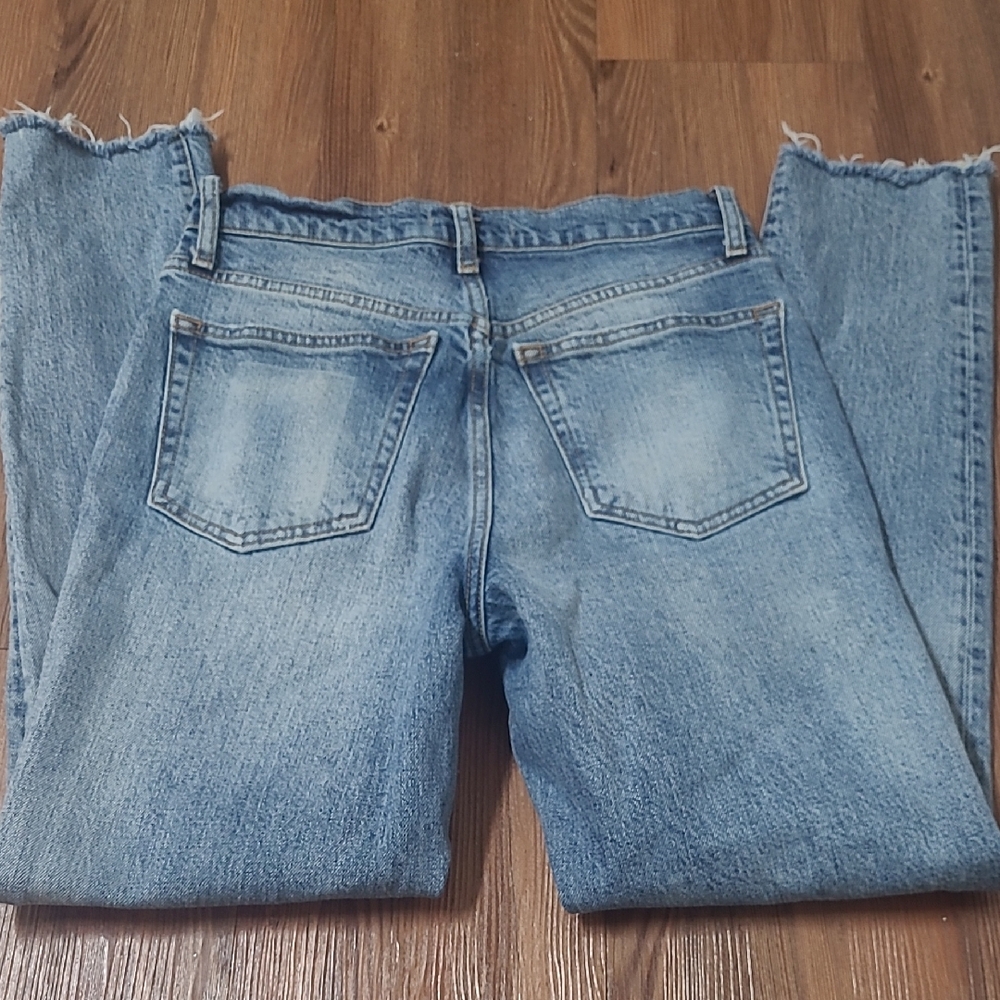 We The Free Light Blue Straight Leg Jeans